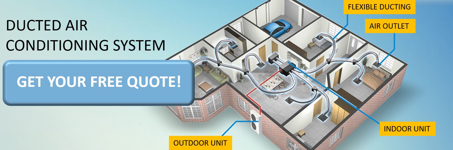 Ducted Air Conditioner Daikin Mitsubishi Fujitsu Actron LG Haier